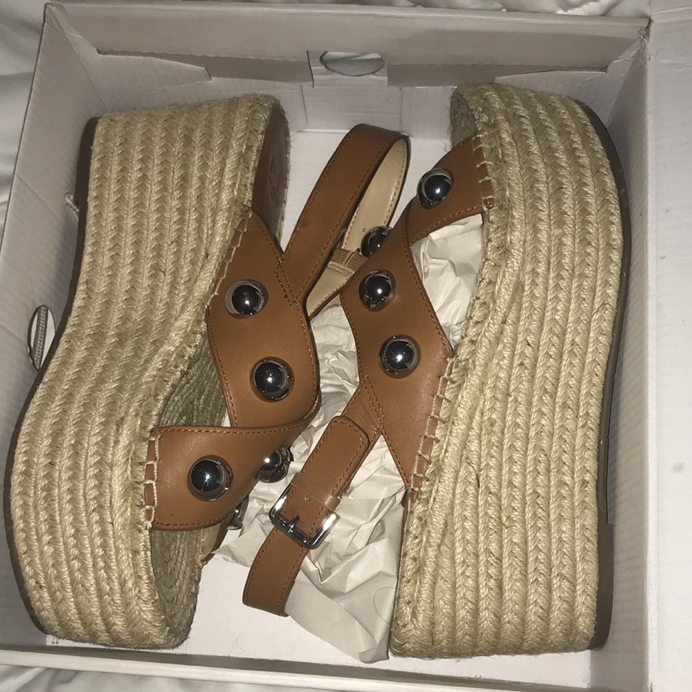 Marc fisher espadrille wedges